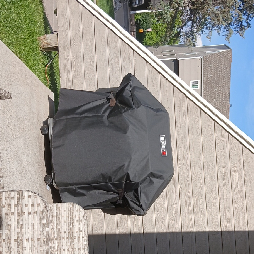 Black Heavy-Duty Weather-Resistant Bag